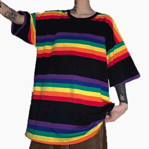 Camiseta Rayas De Colores