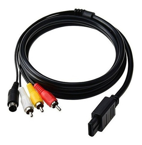 Cable S- Av Para Nintendo Snes, N64, Gamecube