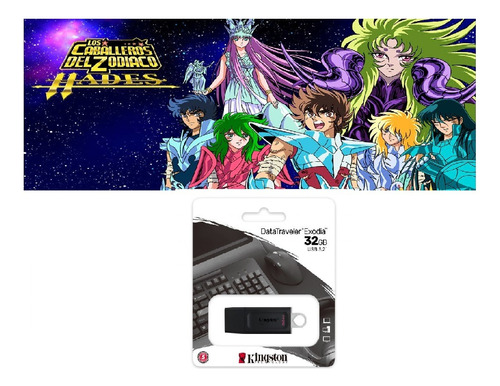 Caballeros Del Zodiaco - Hades En Memoria Usb Kingston 32gb