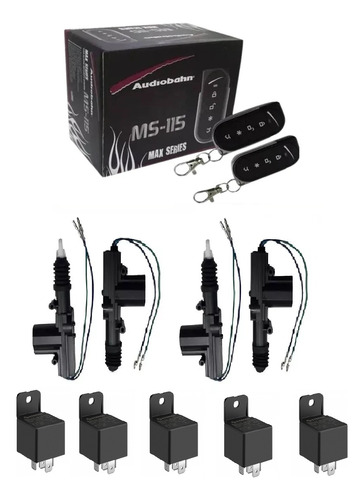 Kit Alarma Audiobahn Ms-115 Con 4 Actuadores Y 5 Relays