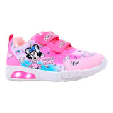 Zapatillas Footy Pop Minnie Dreams Nena Con Luz Al Pisar