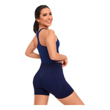 Top Deportiva Dama Azul Seamless 310-05