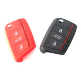 Funda Llave Vw Gti Polo Golf 3 Botones Silicon Polo Jetta