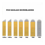 50 Navajas Microblading Pcd 0.25mm