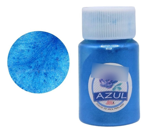 Pigmento Azul Perlado Para Resina Epóxica - 10gr