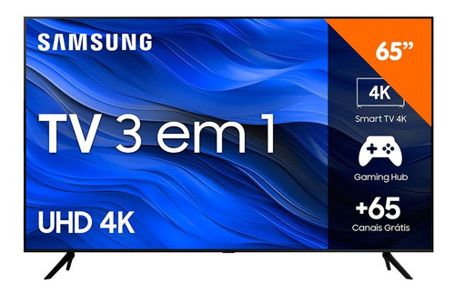 Smart Tv 65 Polegadas Samsung Uhd Crystal 4k Gaming Hub