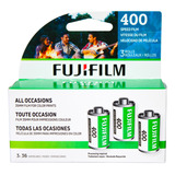 Rollo Fotográfico Fujifilm Iso 400 35 Mm 36 Exp Color 3pzas