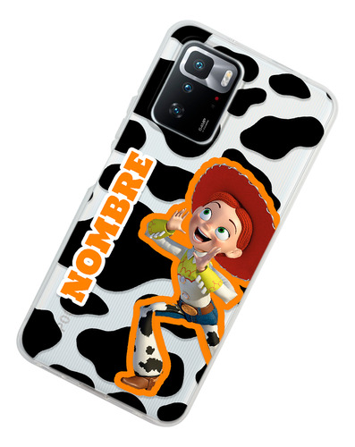 Funda Para Xiaomi Jessie Toy Story Personalizado Nombre