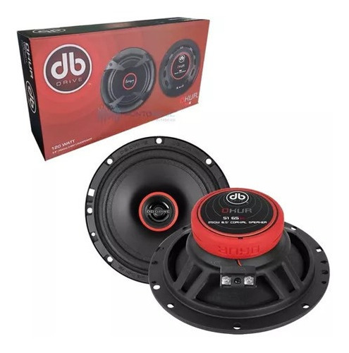 Bocinas 6.5 Con Tweeter Para Carro Db Drive Db6 120 Watts 