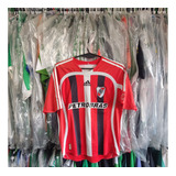 Camiseta Tricolor adidas De River Plate, Año 2007/08, T:16.