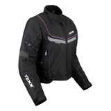 Jaqueta Motoqueiro Feminina Impermeável Texx Strike Lady 