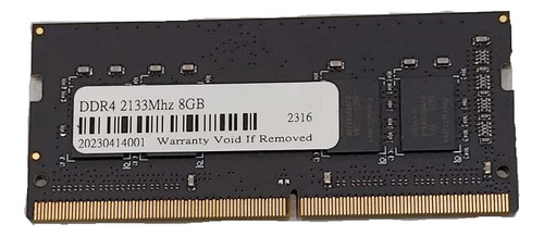 Memoria Ram 8gb Ddr4 2133mhz 1.2v Sodimm