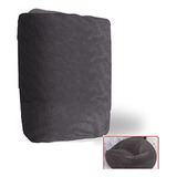 Funda Sofa Puff Peludo 2/3/4/5ft (gris Oscuro, 2ft-d60cm)