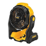 Dewalt Dce512b Ventilador Piso 11 Inalámbrico 20v Sin B/c Cantidad De Aspas 3 Color De La Estructura Amarillo Color De Las Aspas Negro Diámetro 28 Cm Material De Las Aspas Plástico