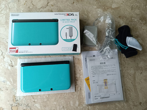 Nintendo 3ds Xl Azul Limited Pack Muito Conservado