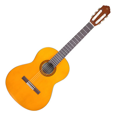 Yamaha Cs40 Guitarra Acustica Tercerola 92cm 3/4 Marrón Claro Diestro Madera
