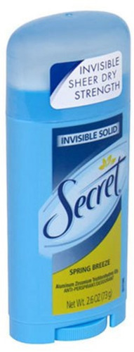 Secreto Invisible Sólido Antitranspirante Desodorante