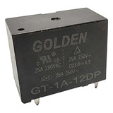 Rele Relay Gt-1a-12dp Gt 1a 12dp 250v 25a 4 Pines