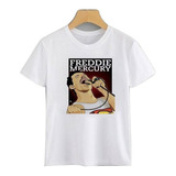 Polera Freddie Mercury Queen Cantar Unisex Hombre Mujer  