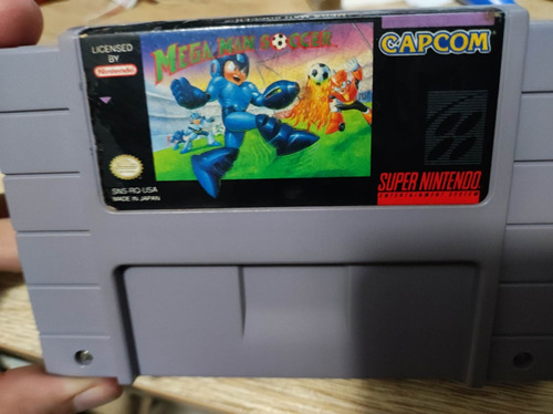 Megaman Soccer Super Nintendo Original Snes