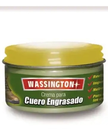 Crema Wassington Para Cuero Engrasado X 60 Cc