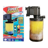  Filtro Interno Super Tornado 500l/h Pecera De 40-70 Litros