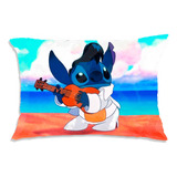 Cojín De Stitch Regalo Elvis Presley  Disney Musica 30x40cm