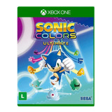 Jogo Xbox One Sonic Colors Ultimate Game Mídia Física