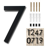6 Inch House Numbers For Outside Modern-rust Proof 3d F...