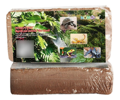 Fibra De Coco 650g Tropical Sustrato Natural Terrario Reptil