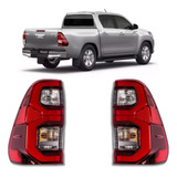 Par Lanterna Hilux Led 2016 2017 2018 2019 21 2022 2023 2024