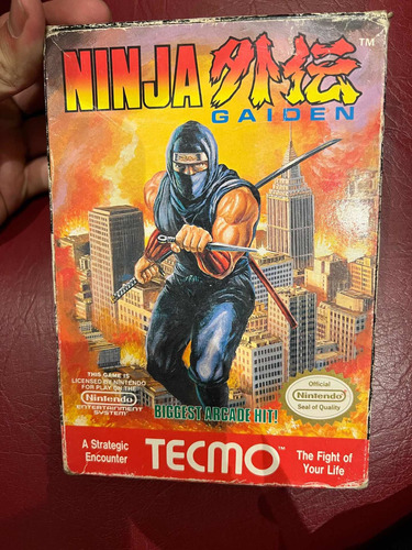 Ninja Gaiden Nintendo Nes Original Completo En Caja