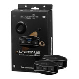 Intercomunicador Moto Kit 2 Interphone U-com 16 Tech Mesh