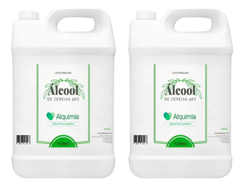     Álcool De Cereais Hidratado Puro Para Perfume 10 Litros 