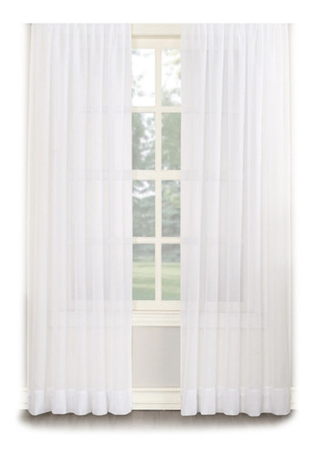 Cortinas A Medida Voile Triple O Creppe Por Metro - Sd Deco