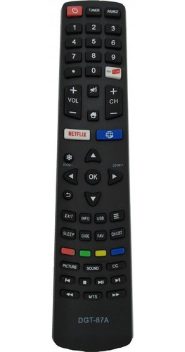 Control Remoto Tv Marca: Master G / Kioto / Recco