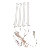 Led Grow Light Plant 4 Cabeças Usb Plug Timer Regulável