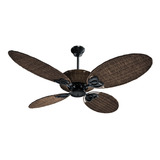 Ventilador De Techo Martin & Martin Florencia Vt48 Negro Con 4 Palas 220 v