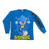 Camiseta Sonic Criança Infantil Masculina Roupas Camisa
