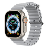 Pulsera Ocean Para Apple Watch Ultra, 49 Mm, 45 Mm, 44 Mm, 42 Mm, Color Gris