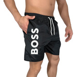 Short Praia Boss Tectel Bermuda Masculina Oferta