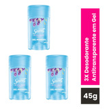 Kit 3x Desodorante Em Gel Secret Ph Balanced Lavanda - 45g