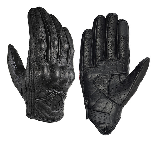 Guantes De Piel Para Moto, Vehículo Todoterreno