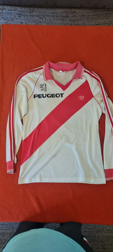 Camiseta River Plate Peugeot Usada En Juego