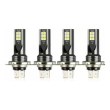 4pcs Led Antivaho Luz H8 H11 9005 9006 H4 H7 3030 12smd