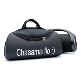 Case Bolsa Capa Protetora Boombox 1 2 Exclusiva Chama Cor Preto