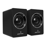 Bocinas Estereo Perfect Choice Pc-112914 2.0 3.5mm Usb Negro