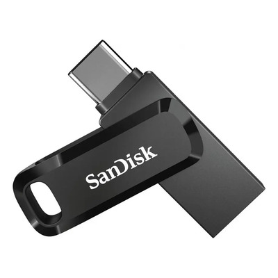 Memoria USB SanDisk Ultra Dual Drive Go 07896001007024 128GB 3.2 Gen 1 negro y plateado | Envío gratis