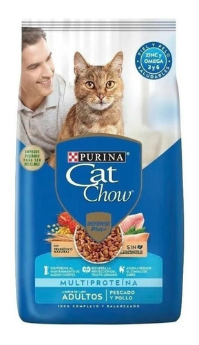 Cat Chow Gato Adulto Pescado Y Pollo 3kg Universal Pets