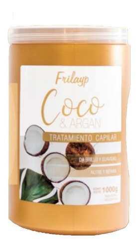 Tratamiento Capilar Profesional Frilayp Coco-argan X 1kg